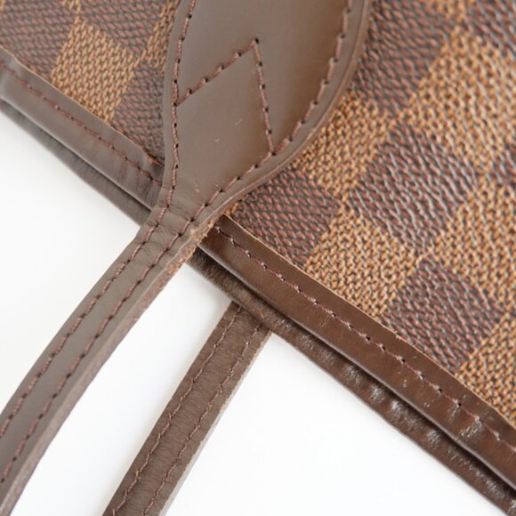 Authentic Preowned Louis Vuitton Damier Ebene Neverfull MM - Picture 2 of 16